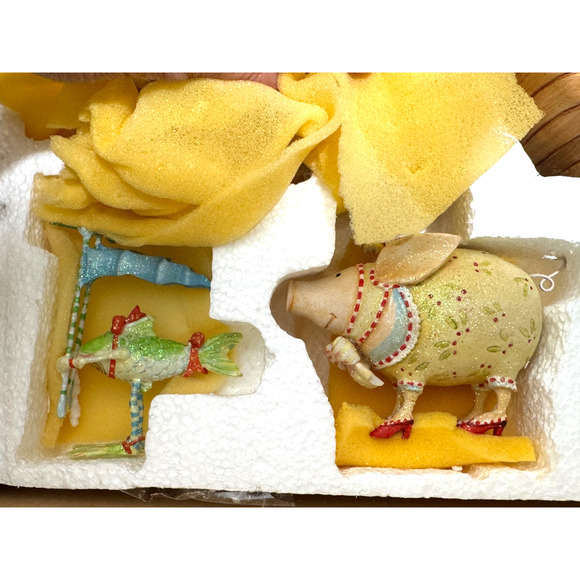 DEPT 56 KRINKLES NOAH'S ARK Patience Brewster Complete Set New 13 Pieces - Picture 5 of 16